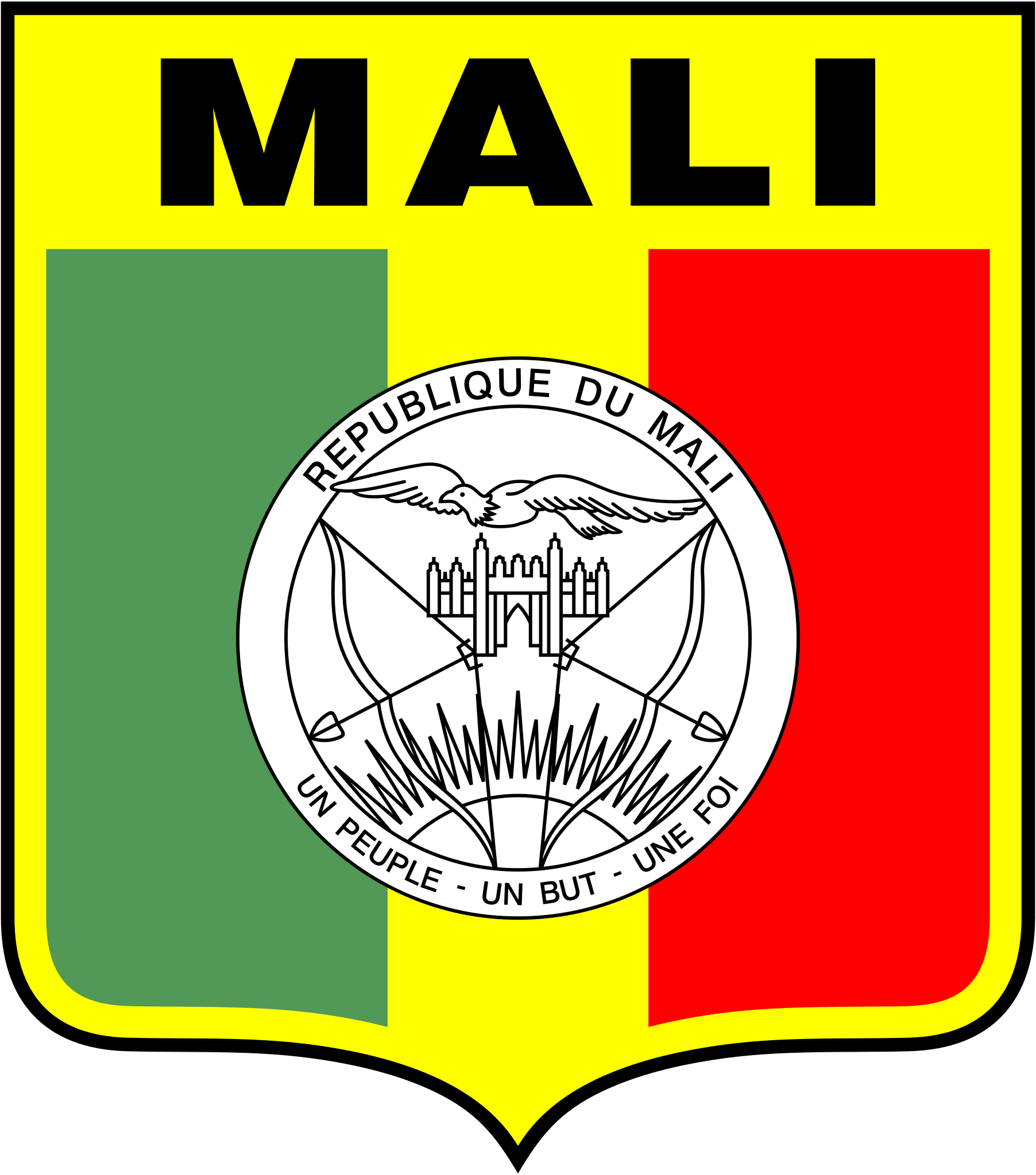 Flag team - Mali