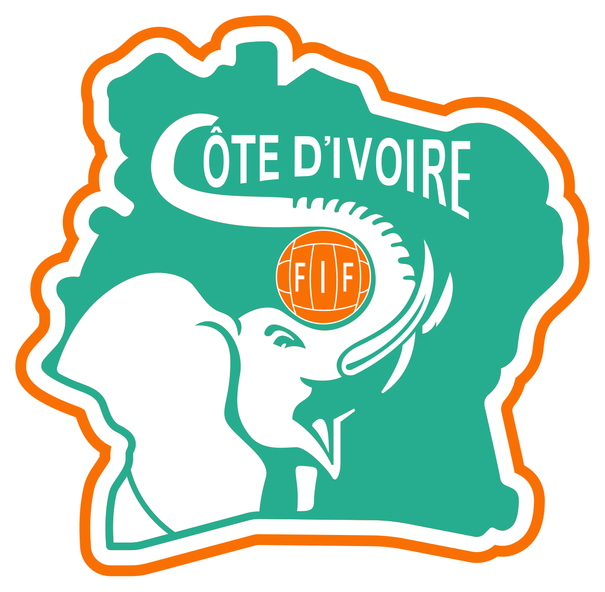 Flag team - Côte d'Ivoire 